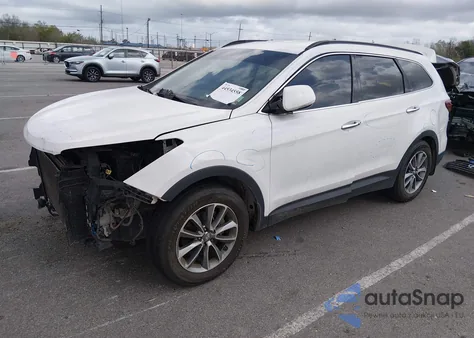 2017 Hyundai Santa Fe Limited from USA, damaged, VIN KM8SN4HF3HU192556